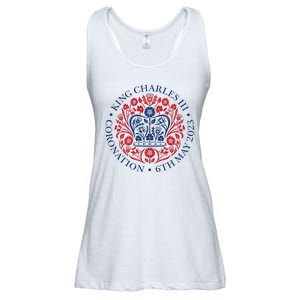 King Charles III Coronation 2023 Ladies Essential Flowy Tank