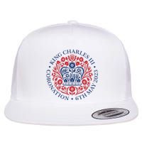 King Charles III Coronation 2023 Flat Bill Trucker Hat