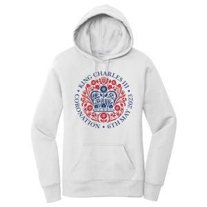 King Charles III Coronation 2023 Women's Pullover Hoodie