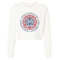 King Charles III Coronation 2023 Cropped Pullover Crew