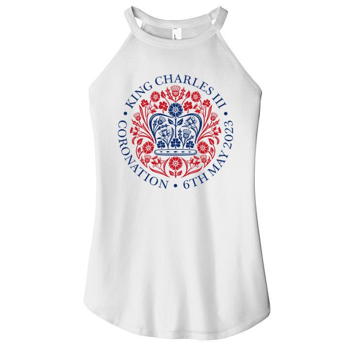 King Charles III Coronation 2023 Women's Perfect Tri Rocker Tank