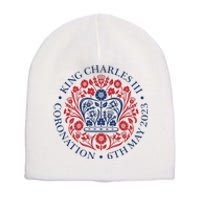 King Charles III Coronation 2023 Short Acrylic Beanie