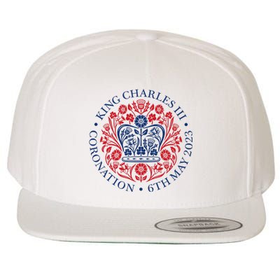 King Charles III Coronation 2023 Wool Snapback Cap