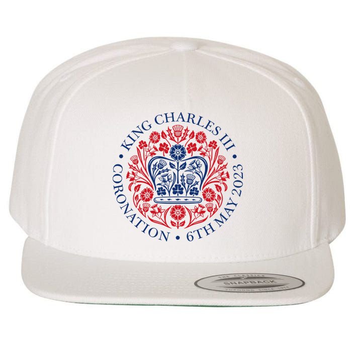 King Charles III Coronation 2023 Wool Snapback Cap