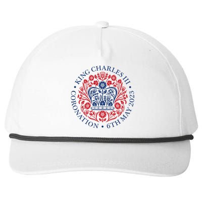 King Charles III Coronation 2023 Snapback Five-Panel Rope Hat