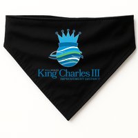 King Charles III Improvement District USA-Made Doggie Bandana