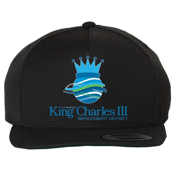 King Charles III Improvement District Wool Snapback Cap
