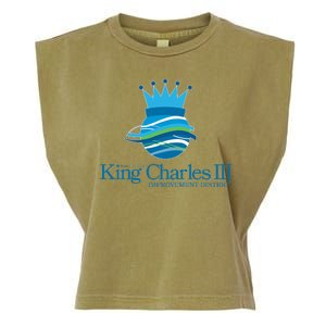 King Charles III Improvement District Garment-Dyed Women's Muscle Tee