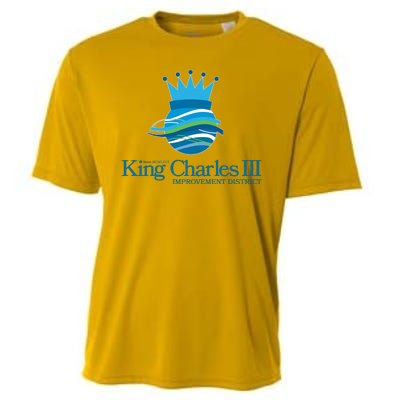 King Charles III Improvement District Cooling Performance Crew T-Shirt