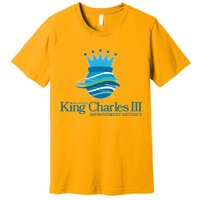 King Charles III Improvement District Premium T-Shirt