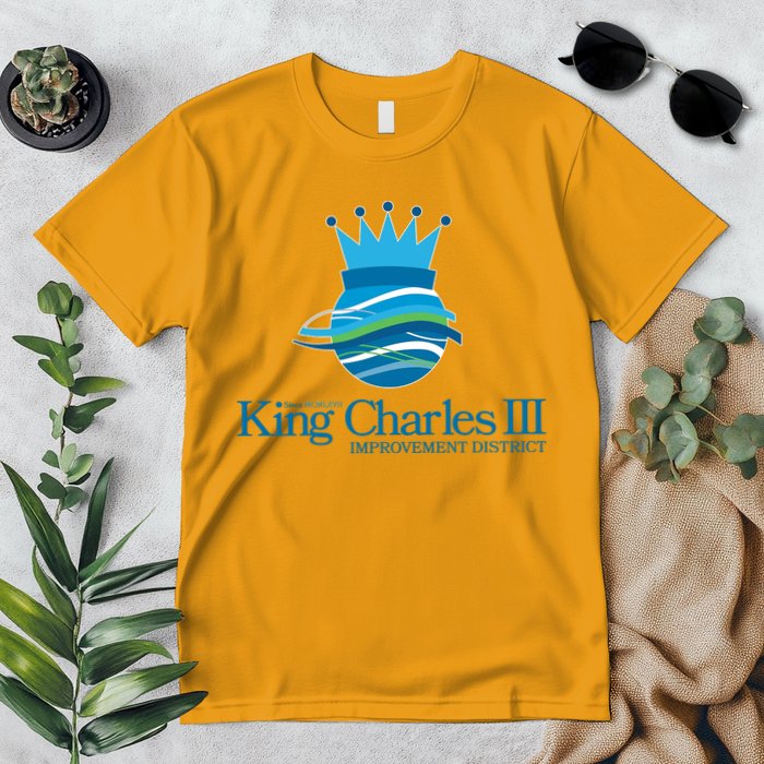 King Charles III Improvement District Premium T-Shirt