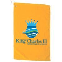 King Charles III Improvement District Golf Towel