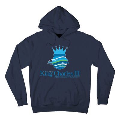 King Charles III Improvement District Tall Hoodie