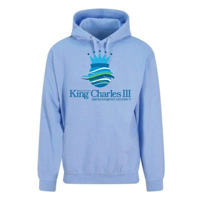 King Charles III Improvement District Unisex Surf Hoodie