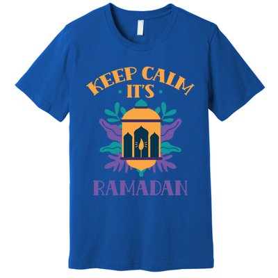 Keep Calm Its Ramadan Muslim Kareem Mubarak Eid Gift Premium T-Shirt