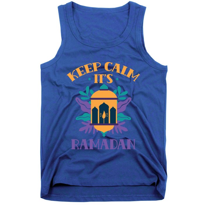 Keep Calm Its Ramadan Muslim Kareem Mubarak Eid Gift Tank Top