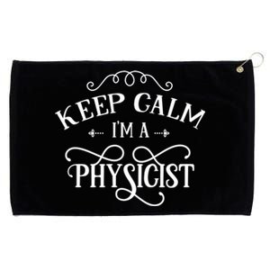 Keep Calm I'm A Physicist Scientist Science Physics Lover Funny Gift Grommeted Golf Towel