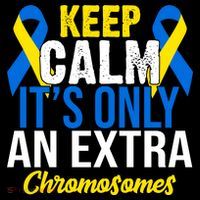 Keep Calm Its Only An Extra Chromosomes Down Syndrome City Backpack