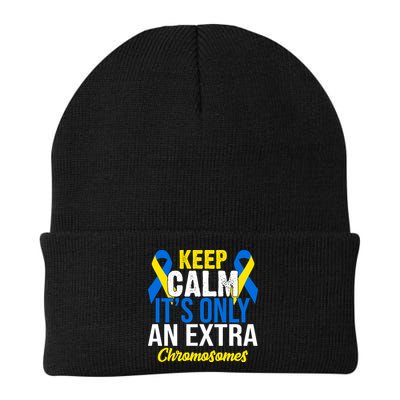 Keep Calm Its Only An Extra Chromosomes Down Syndrome Beanie