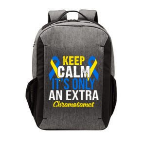 Keep Calm Its Only An Extra Chromosomes Down Syndrome Vector Backpack