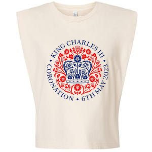 King Charles III Coronation Garment-Dyed Women's Muscle Tee