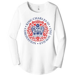 King Charles III Coronation Women's Perfect Tri Tunic Long Sleeve Shirt