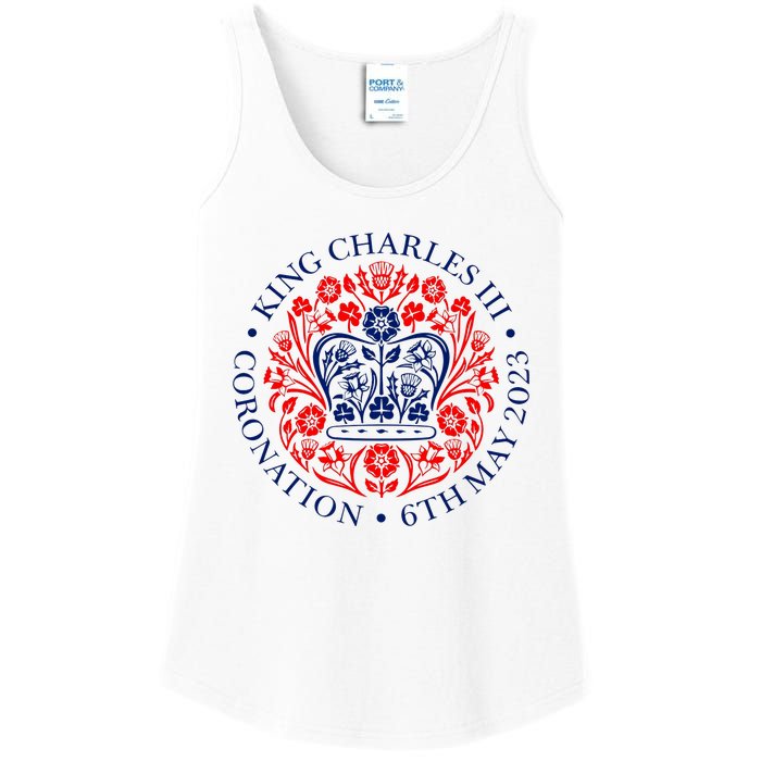 King Charles III Coronation Ladies Essential Tank