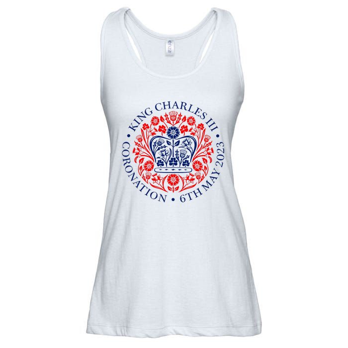 King Charles III Coronation Ladies Essential Flowy Tank