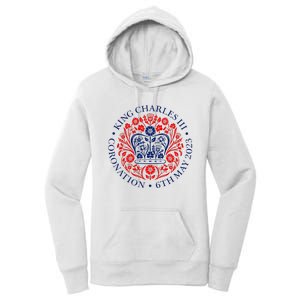 King Charles III Coronation Women's Pullover Hoodie