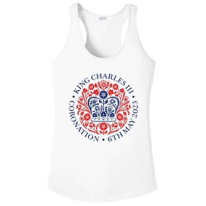 King Charles III Coronation Ladies PosiCharge Competitor Racerback Tank