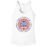 King Charles III Coronation Ladies PosiCharge Competitor Racerback Tank