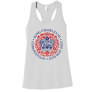 King Charles III Coronation Women's Racerback Tank