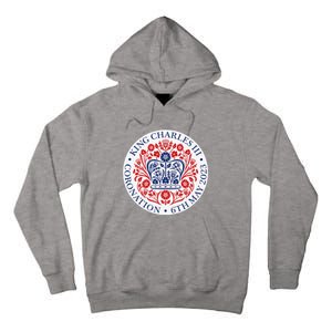 King Charles III Coronation Official Logo Watch Party Tall Hoodie