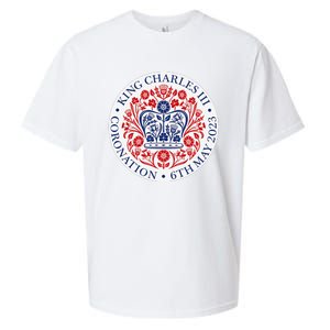 King Charles III Coronation Official Logo Watch Party Sueded Cloud Jersey T-Shirt