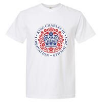 King Charles III Coronation Official Logo Watch Party Garment-Dyed Heavyweight T-Shirt