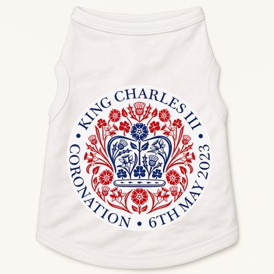King Charles III Coronation Official Logo Watch Party Doggie Tank