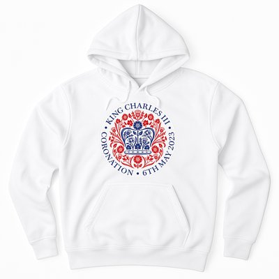 King Charles III Coronation Official Logo Watch Party Hoodie