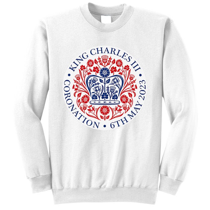 King Charles III Coronation Official Logo Watch Party Sweatshirt