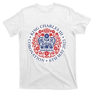 King Charles III Coronation Official Logo Watch Party T-Shirt