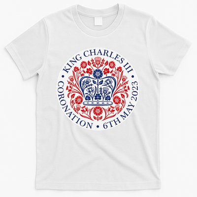 King Charles III Coronation Official Logo Watch Party T-Shirt
