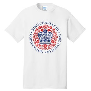 King Charles III Coronation Official Logo Watch Party Tall T-Shirt