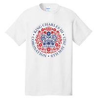 King Charles III Coronation Official Logo Watch Party Tall T-Shirt