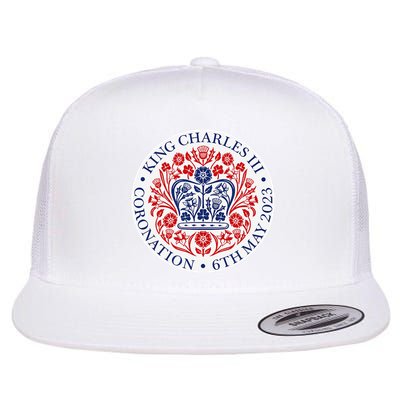 King Charles III Coronation Official Logo Watch Party Flatbill Hat