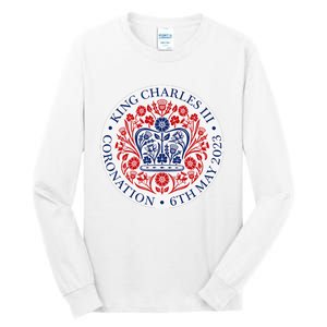 King Charles III Coronation Official Logo Watch Party Tall Long Sleeve T-Shirt