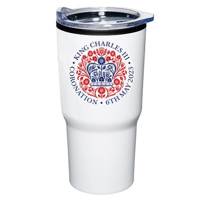 King Charles III Coronation Official Logo Watch Party Tumbler