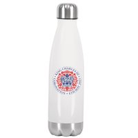 King Charles III Coronation Official Logo Watch Party Stainless Steel Insulated Water Bottle