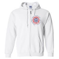 King Charles III Coronation Official Logo Watch Party Full Zip Hoodie