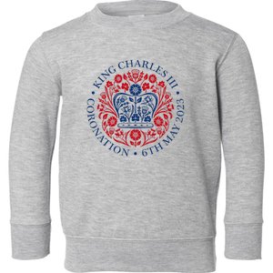 King Charles III Coronation Toddler Sweatshirt