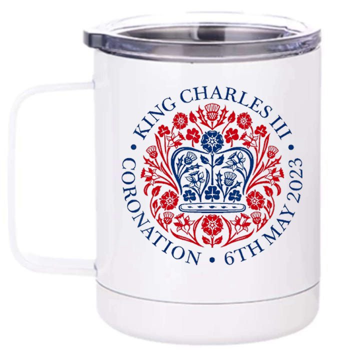 King Charles III Coronation 12 oz Stainless Steel Tumbler Cup