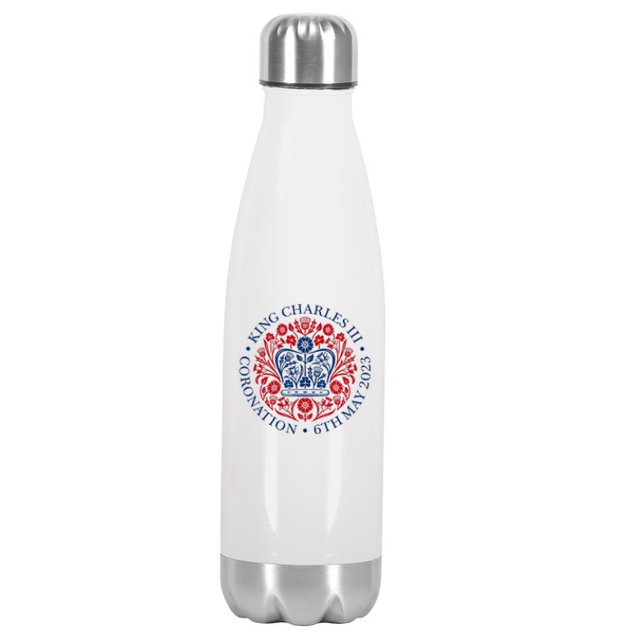 King Charles III Coronation Stainless Steel Insulated Water Bottle